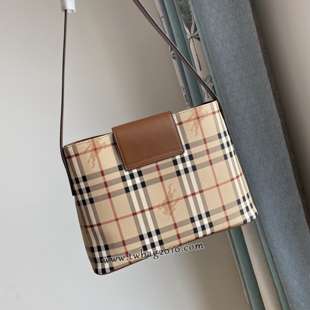 Burberry專門店新款中古系列菜籃子購物袋 巴寶莉手提單肩斜挎男包 yxb1040